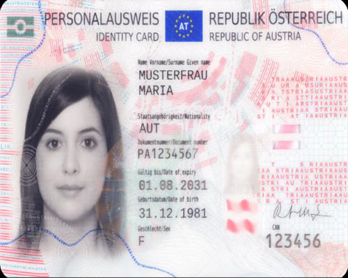 österreichischen Personalausweis kaufen